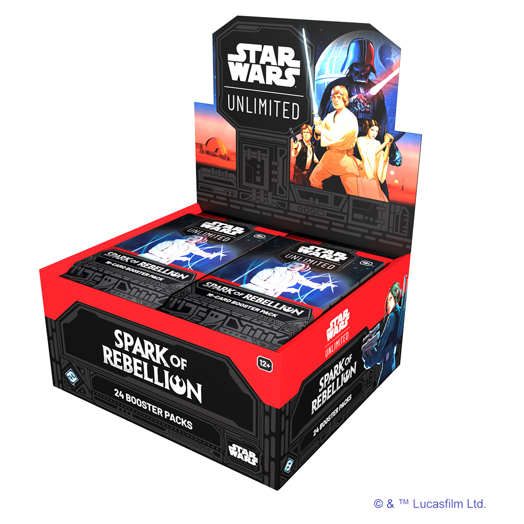 Star Wars: Unlimited TCG Spark of Rebellion Products, Pricing, and Release  Date Unveiled