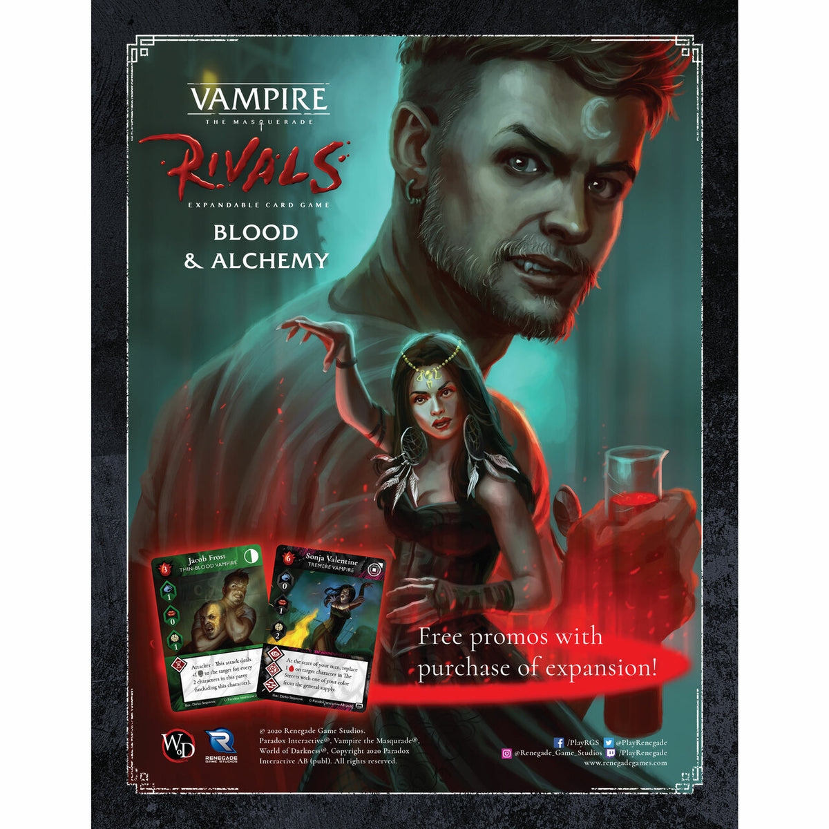 Vampire: The Masquerade Rivals Expandable Card Game The Heart of Europe