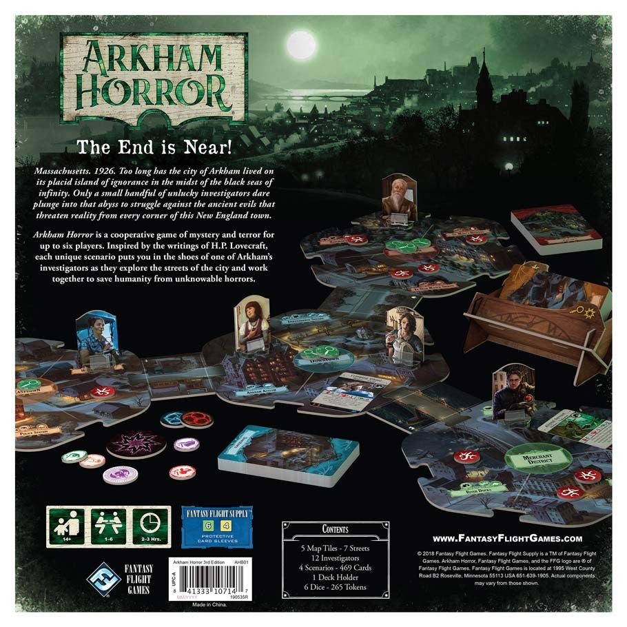 Arkham Horror Board Game 3rd Edition (Base Game) – Tanuki Games