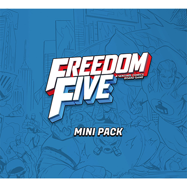 Freedom Five: Miniatures Pack- Heroes & Mastermind