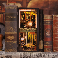 Rose Detective Agency with Dust Cover - 3D Miniature Scene