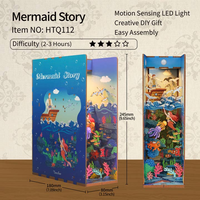 House Book Nook Kit: Mermaid Story - 3D Miniature Scene