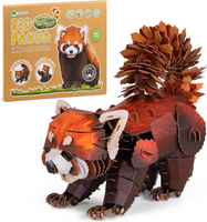 Kraft Paper Puzzle - 3D Animals