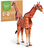 Kraft Paper Puzzle - 3D Animals