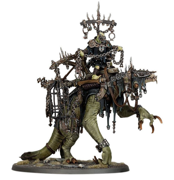 Warhammer - Age of Sigmar - Snatchaboss on Sludgeraker Beast