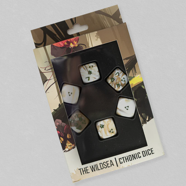 Wildsea RPG: Cthonic Acrylic Dice