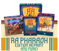 RA Pharaoh Edition Reprint, Expansion, and More! (Deposit) (Kickstarter)