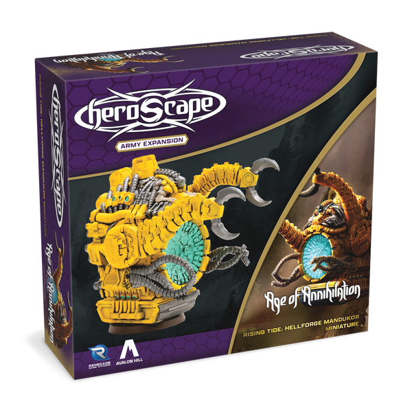 Heroscape: Rising Tide – Hellforge Mandukor Army Expansion - Wave 3