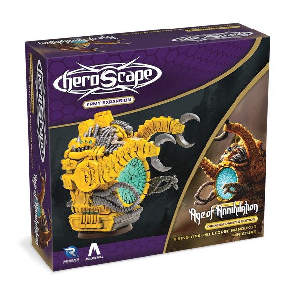 Heroscape: Rising Tide – Hellforge Mandukor Army Expansion Premium Painted Edition - Wave 3