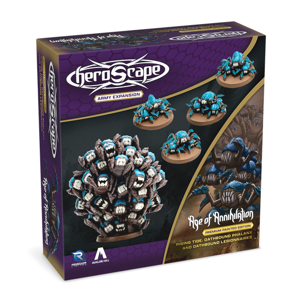 Heroscape: Rising Tide – Oathbound Phalanx & Oathbound Legionnaires Army Expansion Premium Painted Edition - Wave 4