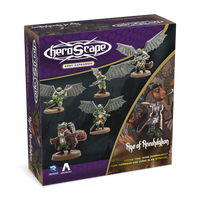 Heroscape: Rising Tide – Wing Commander Tuck Harrigan & Vorid Glidestrikers Army Expansion - Wave 4