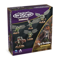 Heroscape: Rising Tide – Wing Commander Tuck Harrigan & Vorid Glidestrikers Army Expansion Premium Painted Edition - Wave 4