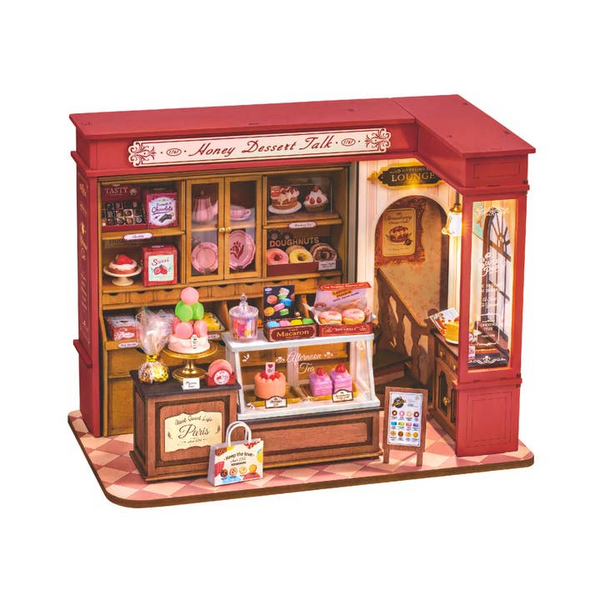 Honey Dessert Talk - 3D Miniature Scene