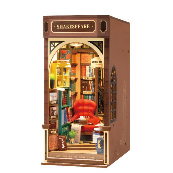 House Book Nook Kit: Bookstore - 3D Miniature Scene