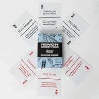French Street Food Playing Cards