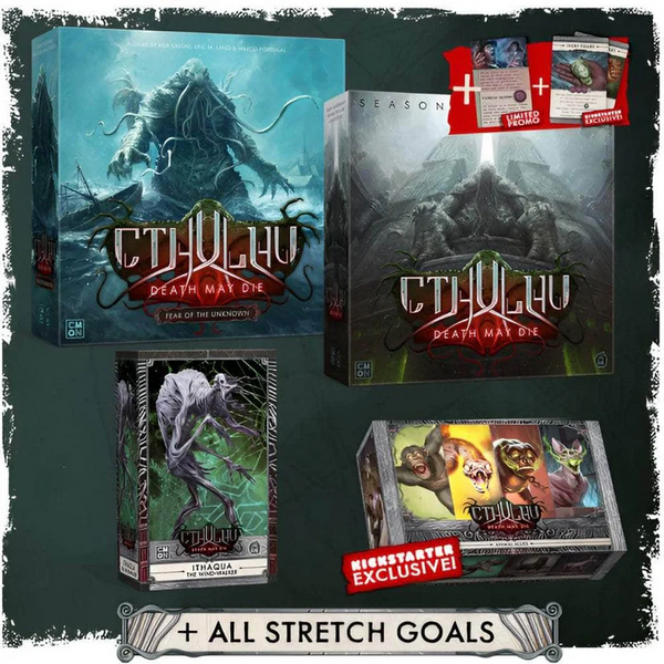 Cthulhu: Death May Die - All-Knowing Pledge (Kickstarter)