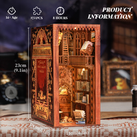 Eternal Bookstore with Dust Cover - 3D Miniature Scene