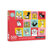 All Dogs are Good Dogs 500 Piece Puzzle