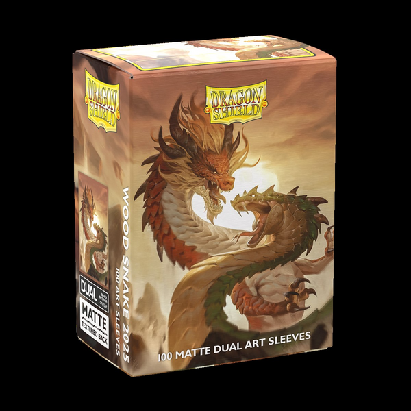 Dragon Shield 100 Pack: Art: Dual Matte: Chinese New Year - Wood Snake 2025