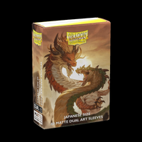 Dragon Shield 100 Pack (Japanese): Art: Dual Matte: Chinese New Year - Wood Snake 2025