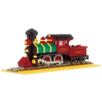 Nanoblock: Advanced - Steam Locomotive 4-4-0