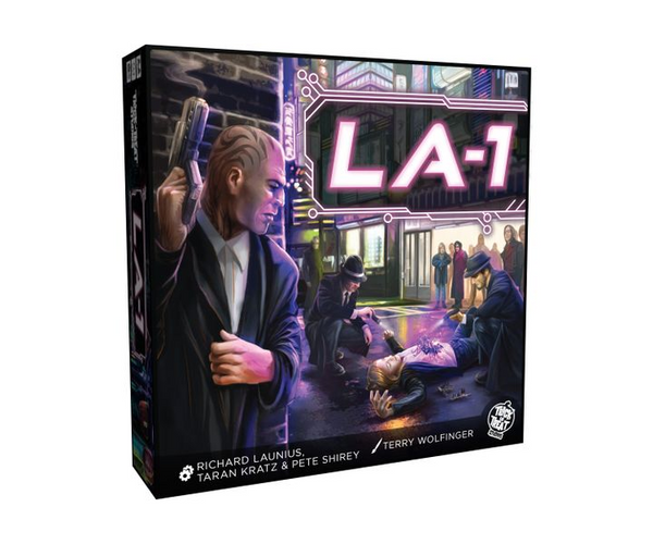 LA-1: a CyberNoir Detective Board Game (Deposit) (Kickstarter)