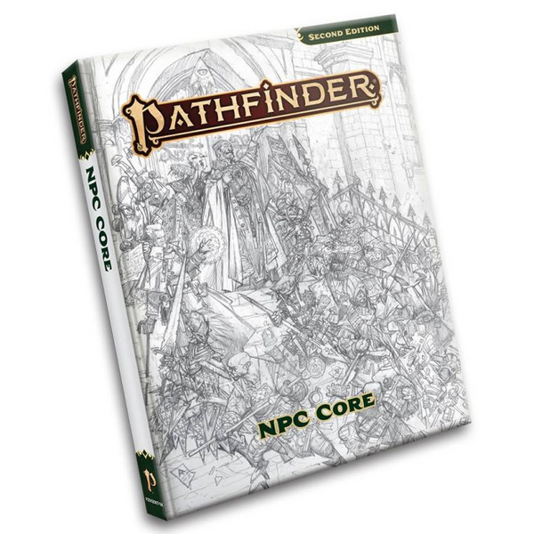 Pathfinder RPG: NPC Core Sketch Cover Sketch Cover