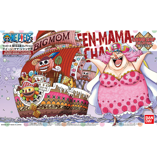 Bandai Hobby: One Piece Grand Ship Collection Model Kit - Queen-Mama-Chanter