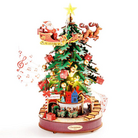 Christmas Melody Tree - 3D Miniature Scene