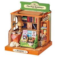 The Muse Bookshop - 3D Miniature Scene