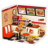 Yum Yum Burgers - 3D Miniature Scene