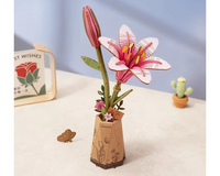 Pink Lily - 3D Miniature Scene