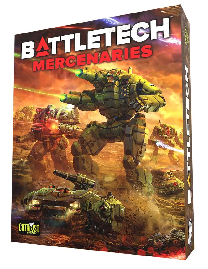 BattleTech: Mercenaries - Standard Cover (Kickstarter) – Tanuki Games