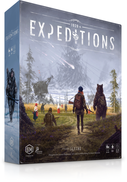 Expedition - Un sequel di Scythe Ghenos Games Strategici Esperti 80336 –  Eroi di Arcadia